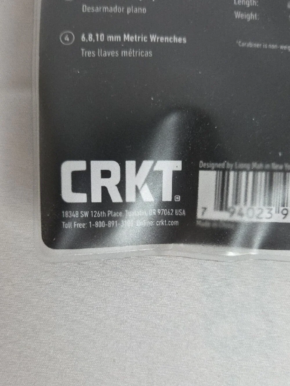 CRKT Eat'n Tool Lightweight Orange Multi-Tool Spoon-Fork